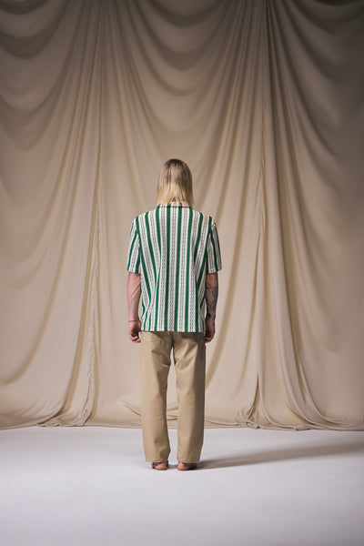 The Stripes | Green Stripes Shirt