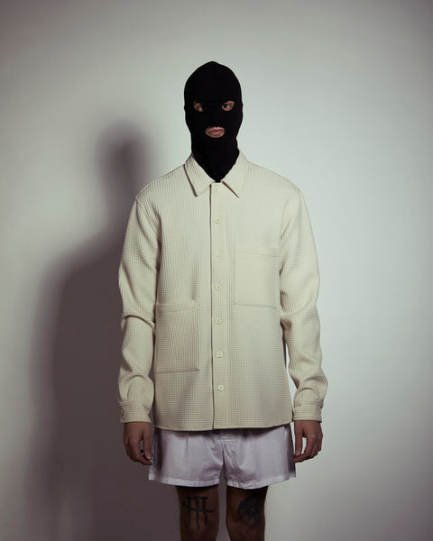 Monochrome - Oversize offwhite Shirt