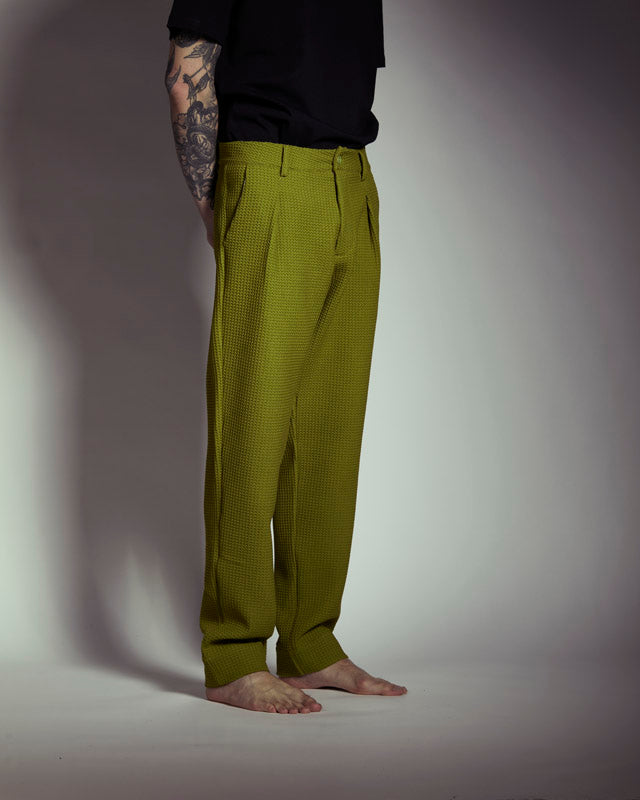 Monochrome - Green Tailoring Pant