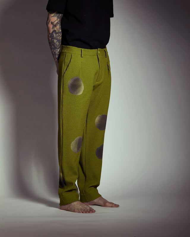 Bubbles - Green Tailoring Pant